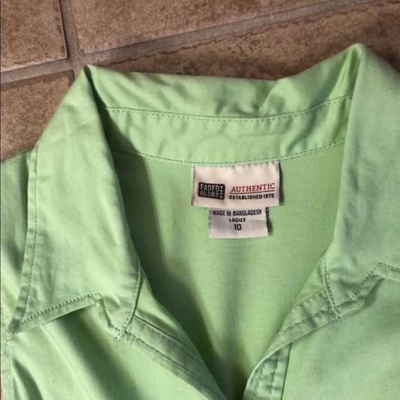 Faded Glory button front dress - Picture 3 of 5